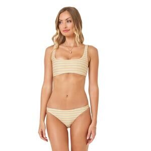 NWT! L*Space Prince-Camacho Bikini Set in Rainbow - Size Medium (MSRP: $183)